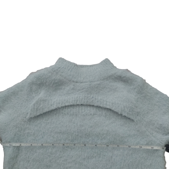 Sweet and Sinful Baby Blue Sweater Size XS - Picture 5 of 9